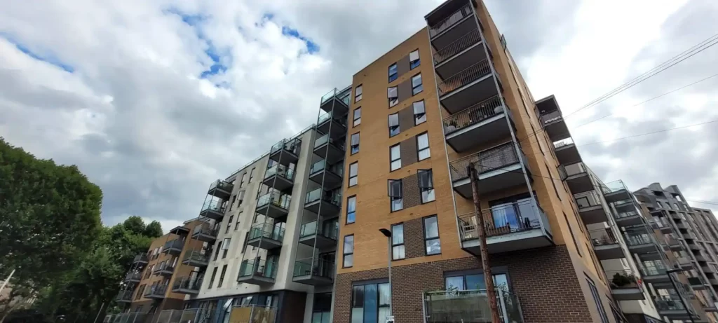 The interiors of the apartments featured in Jupiter House are high-end