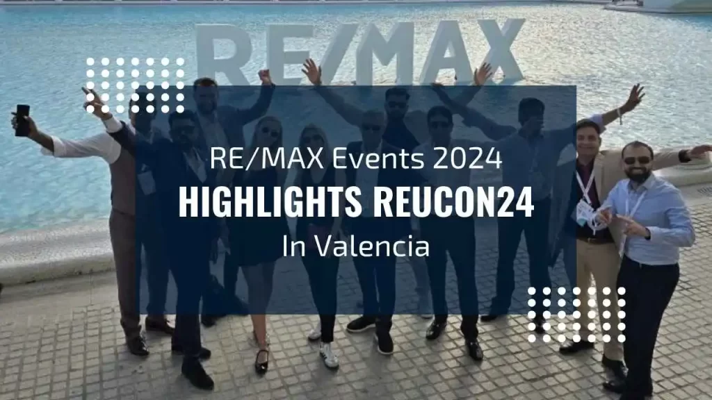 REUCON24 attendees networking at RE/MAX Convention 2024 in Valencia, Spain