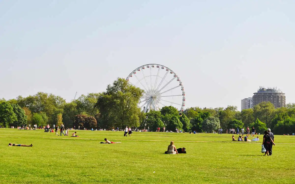The town offers a surprising number of parks for relaxation