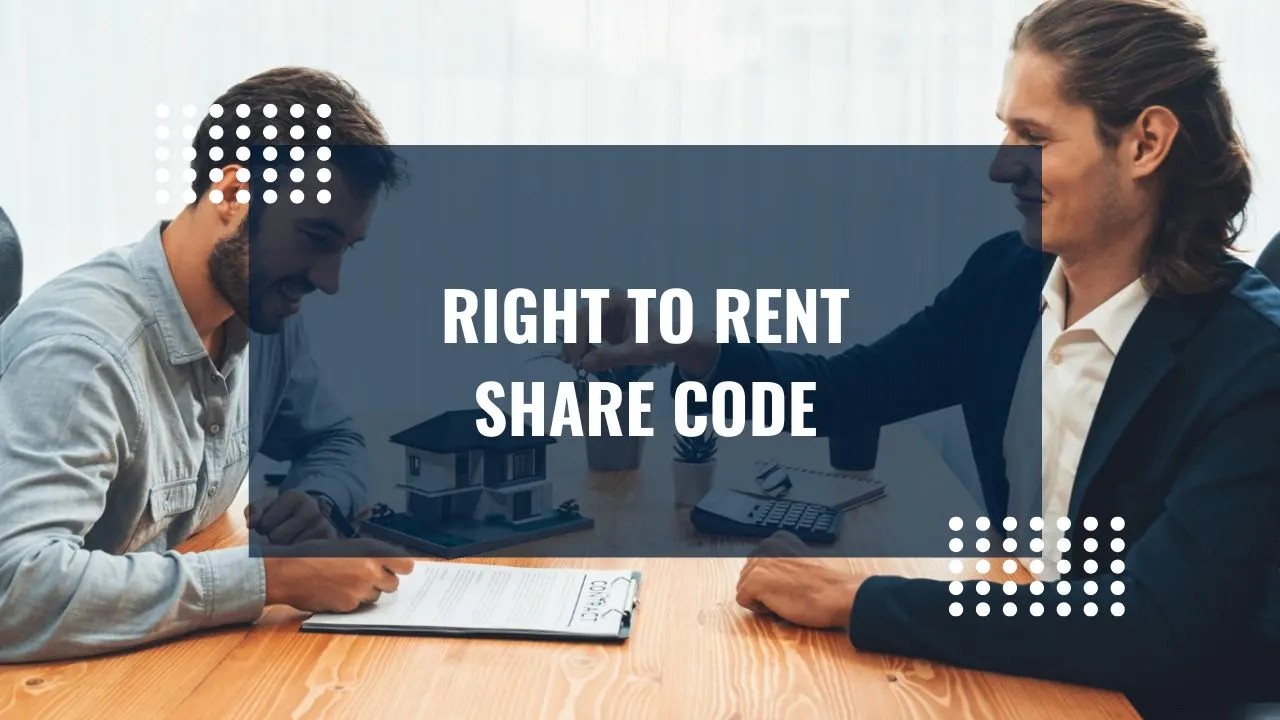 Right to Rent Share Code in UK