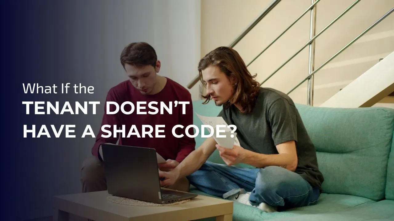 Not all tenants will have a share code
