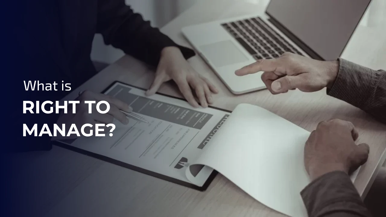 What is right to manage