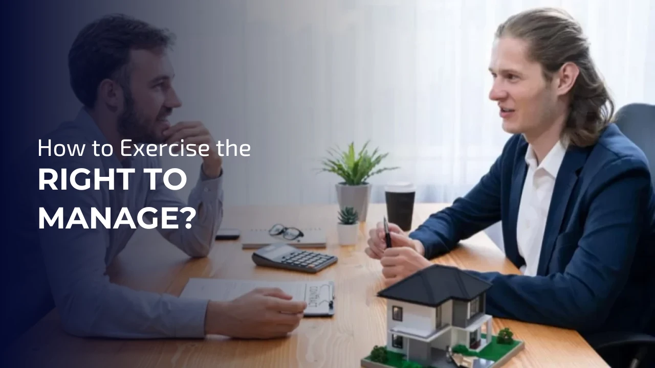 exercise right to manage