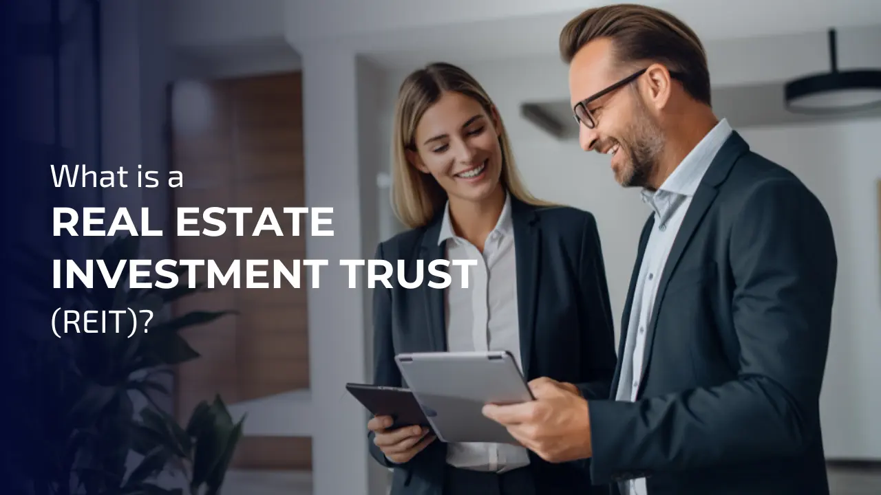 A REIT is a company that manages