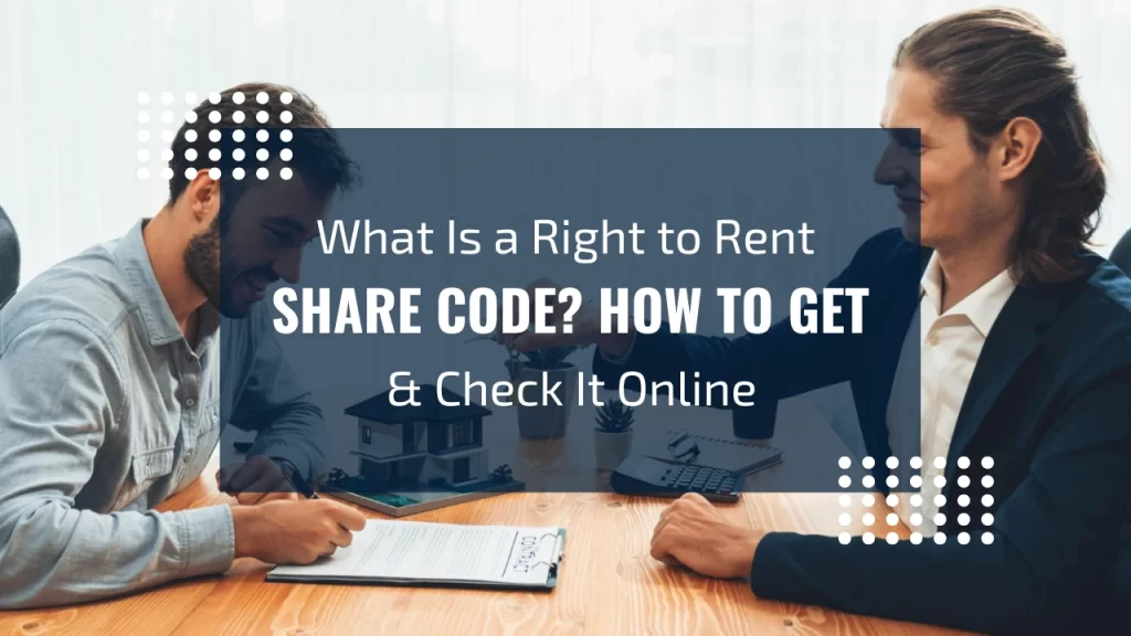 Right to Rent Share Code in London