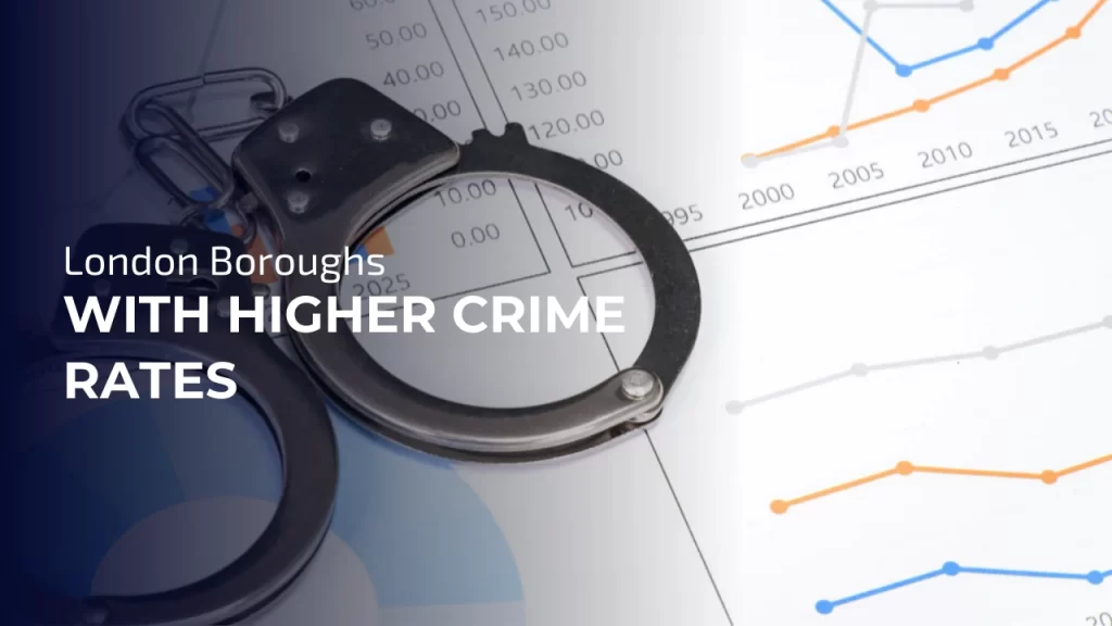 London boroughs with higher crime rate