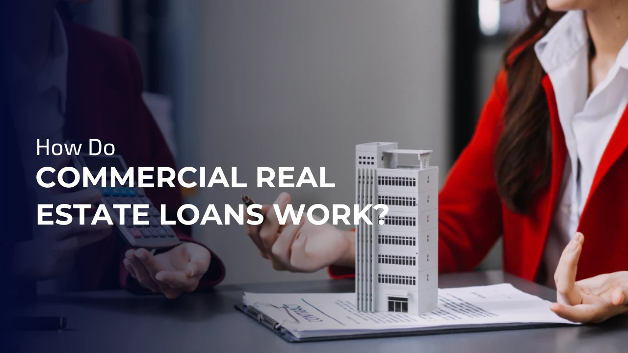 Diagram showing commercial property loan structure