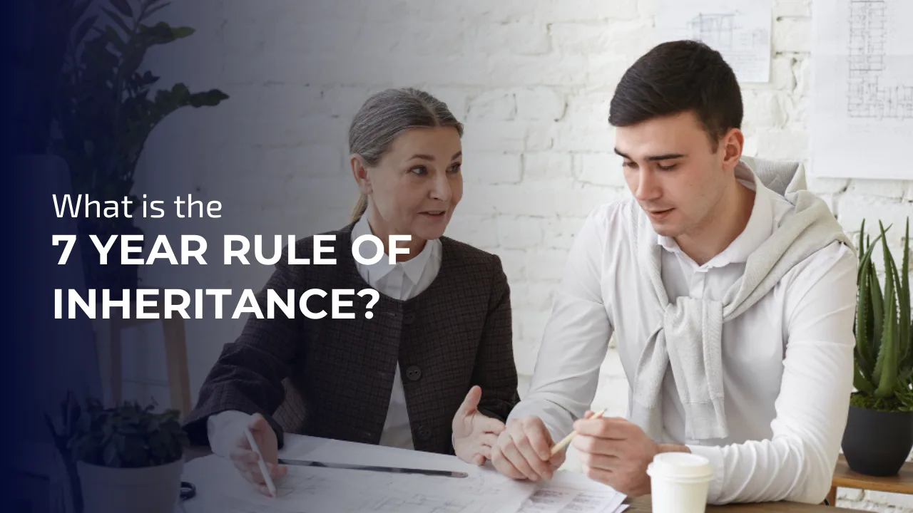Taper relief table showing the 7-year inheritance tax rule