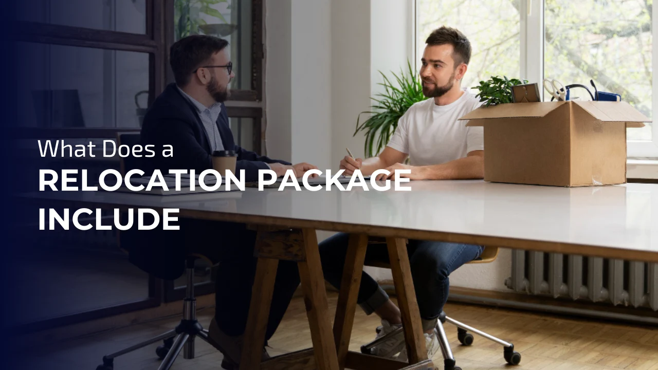 Corporate relocation package elements including moving costs and temporary housing