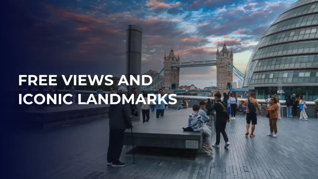 free views and iconic landmarks