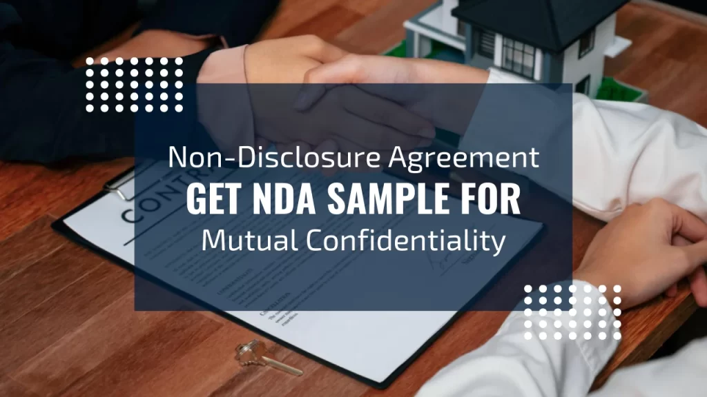 UK Non-Disclosure Agreement document signed between two business parties