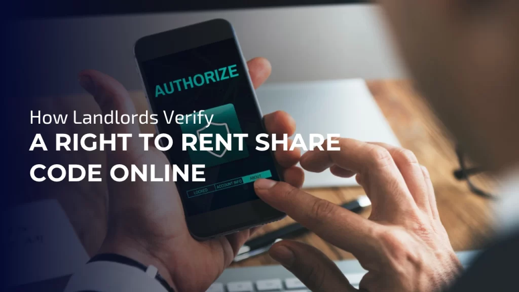 verify Right to Rent Share Code