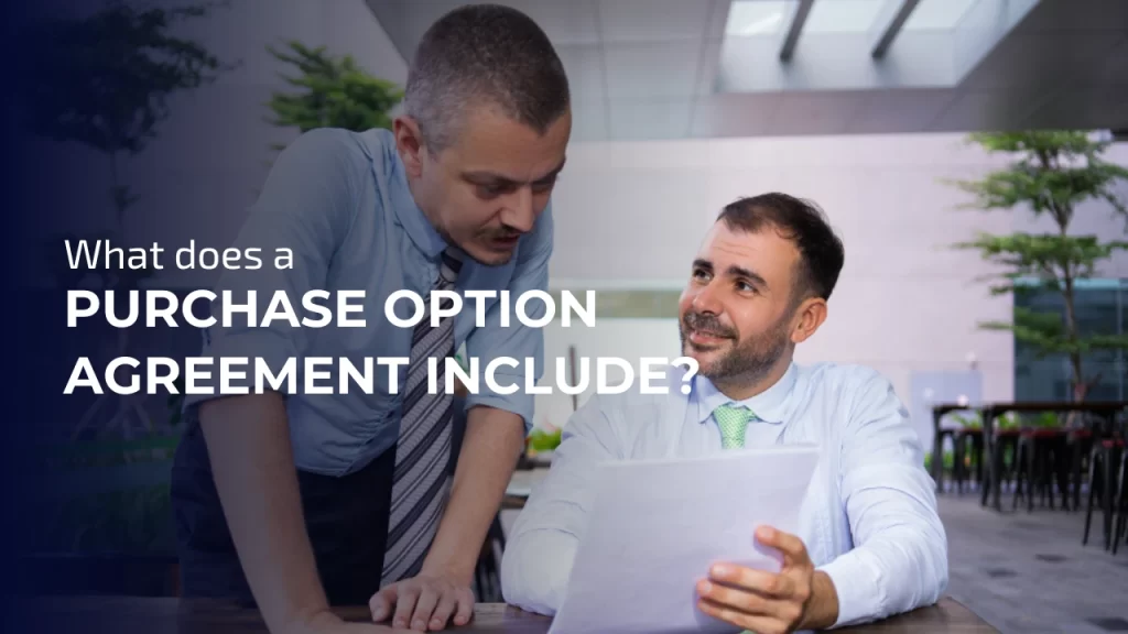 Purchase Option Agreement include