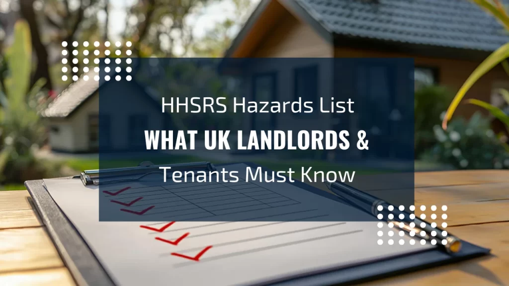 HHSRS Hazards List