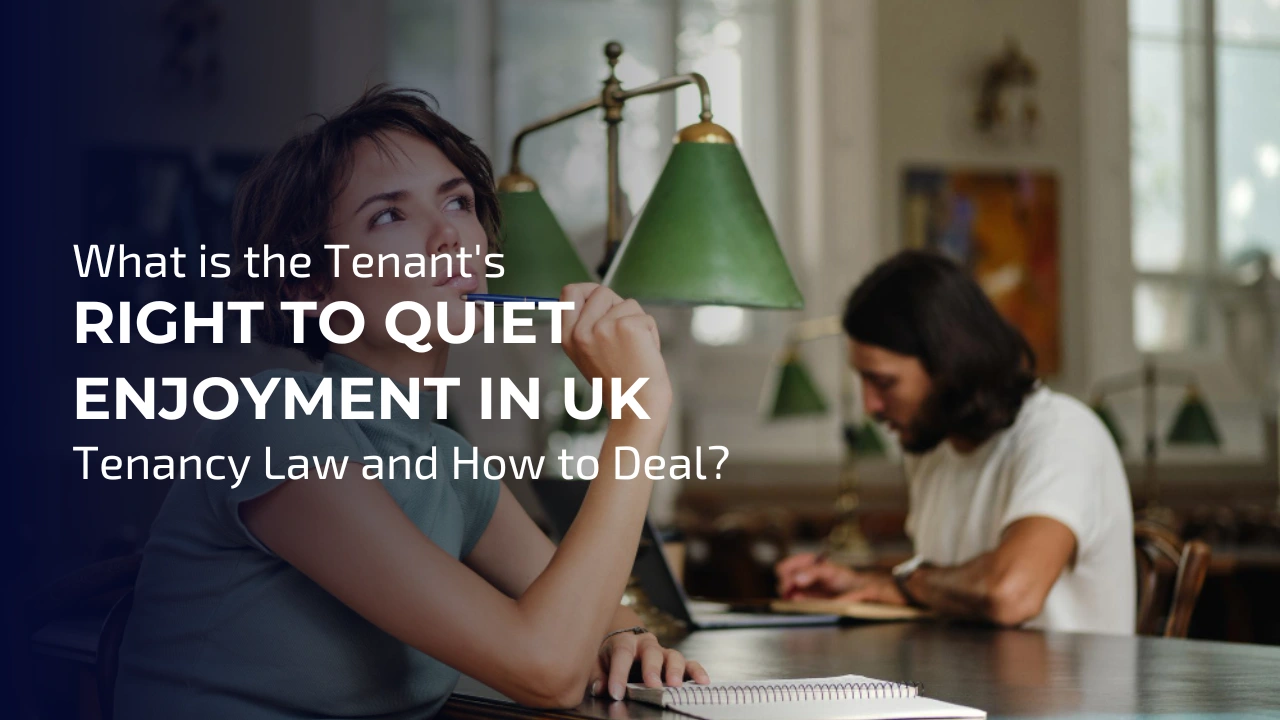 Illustration explaining what quiet enjoyment means in UK tenancy law