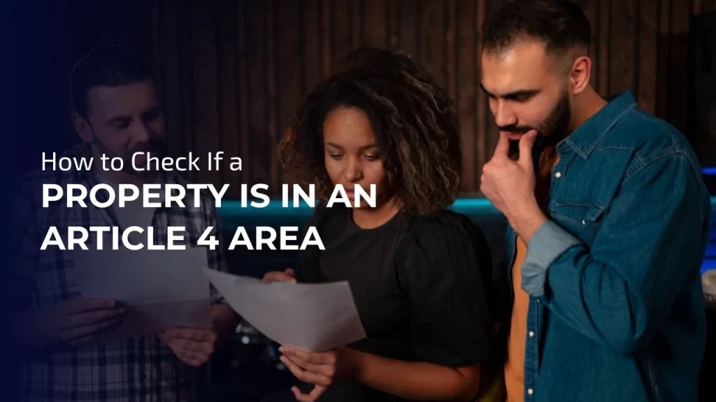 Property is in an Article 4 Area