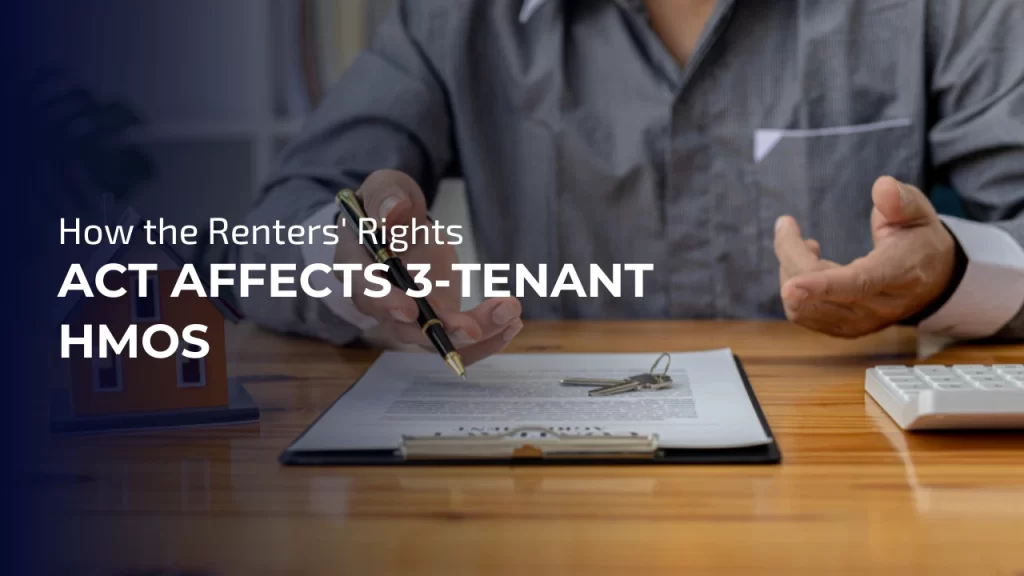 Renters' Rights Act Affects 3-Tenant HMOs